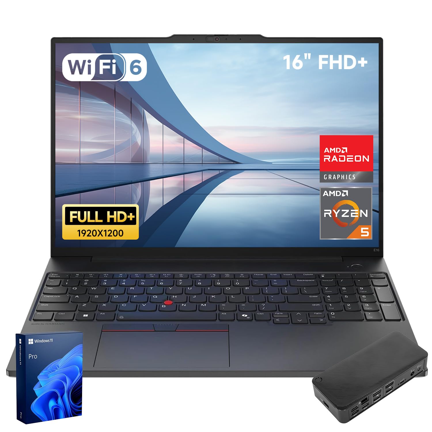Amazon.com: Lenovo ThinkPad E16 Gen 2 Business Laptop, 16